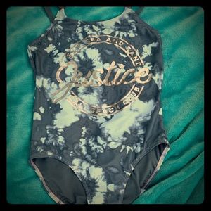 One piece bathing suit